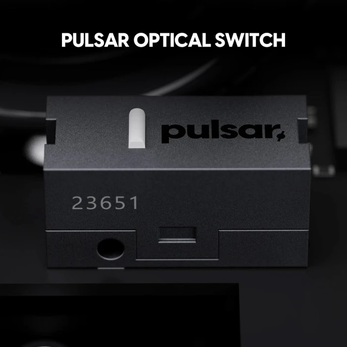 Pulsar Gaming Gears X3 CrazyLight Mini Wireless Jet Black, USB