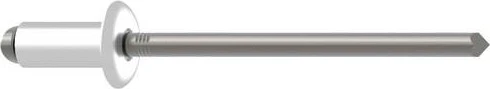Gesipa A4 Edelstahl Flachrundkopf Blindniete 4x14mm, 500 Stück