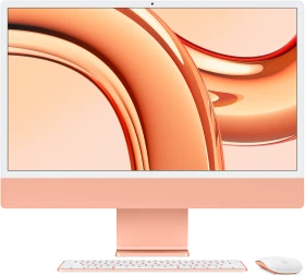 Apple iMac 24", orange, M3 - 8 Core CPU / 10 Core GPU, 24GB RAM, 2TB SSD [2023]