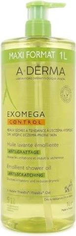 A-Derma Exomega Control Duschöl, 1l