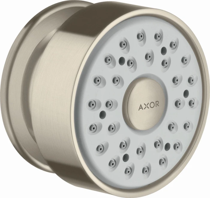 Hansgrohe Axor Seitenbrause rund 1jet brushed nickel