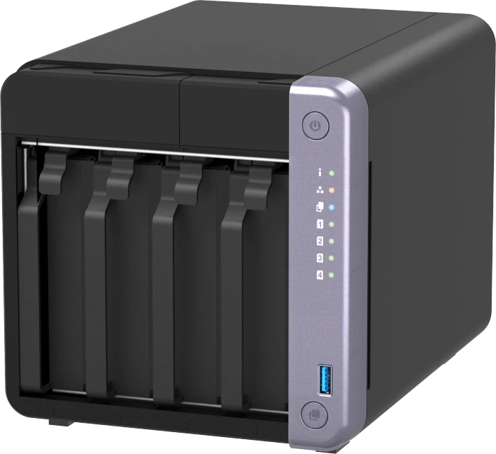 QNAP Turbo Station TS-432X-4G 88TB, 4GB RAM, 1x SFP+ 10Gb/s, 2x RJ-45 2.5GBase-T