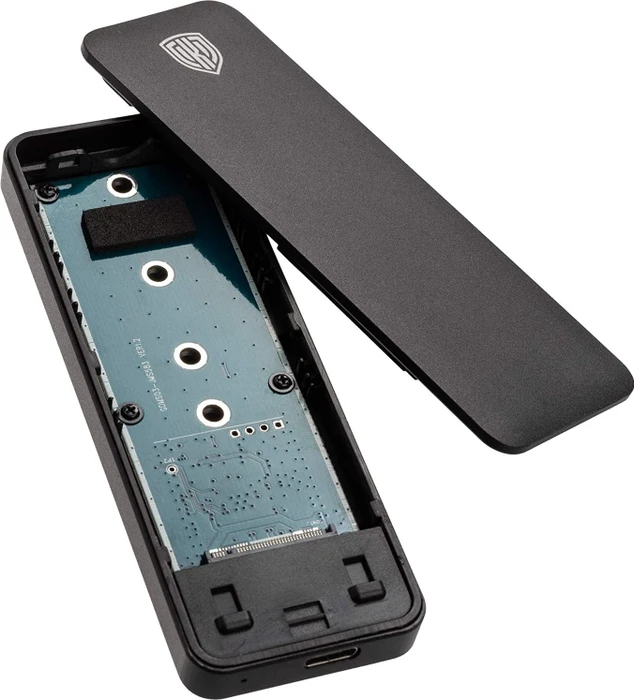 Kolink M.2 PCIe SSD enclosure with USB-C, USB-C 3.1