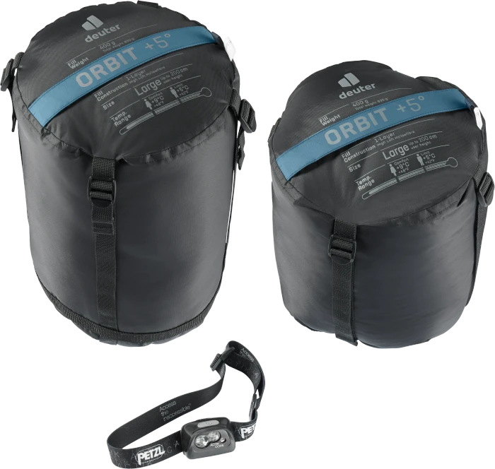 Deuter Orbit +5° EL Mumienschlafsack atlantic/ink