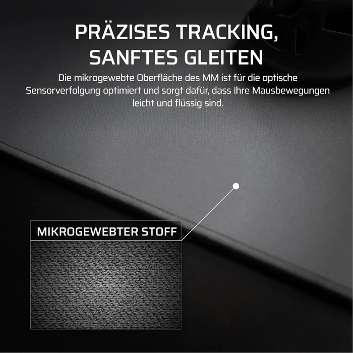 Corsair MM Gaming Mouse Pad - XL 930x300mm, grau