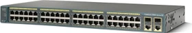 Cisco Catalyst 2960 LAN Lite Rackmount Managed Switch, 48x RJ-45, 2x RJ-45/SFP (WS-C2960-48TC-S)