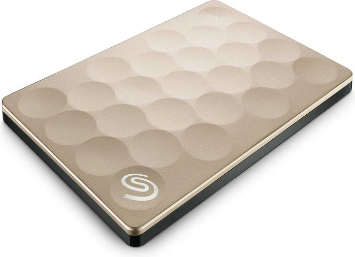 Seagate Backup Plus Ultra Slim, gold, 1TB, USB 3.0 Micro-B