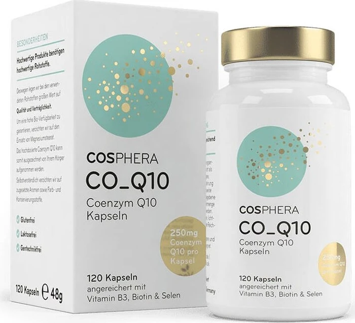H1 Performance Cosphera Coenzym Q10 Kapseln, 120 Stück