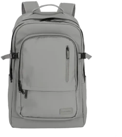 Travelite Basics Laptoprucksack, 15.6", hellgrau
