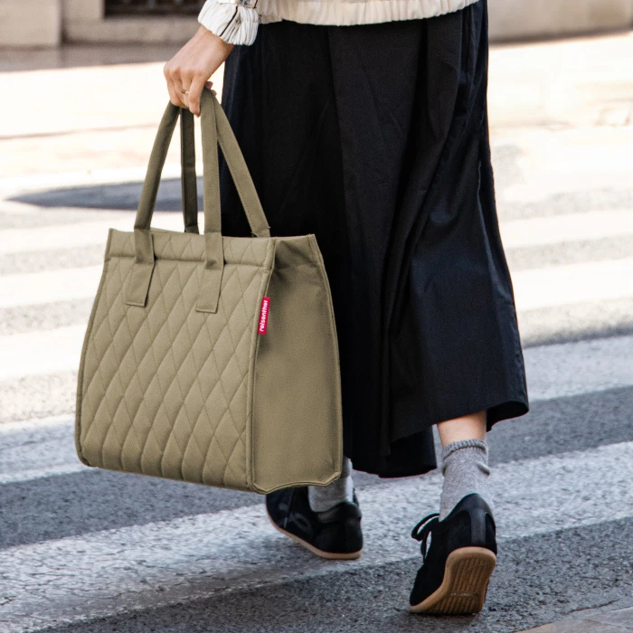 Reisenthel daily Shopper rhombus olive