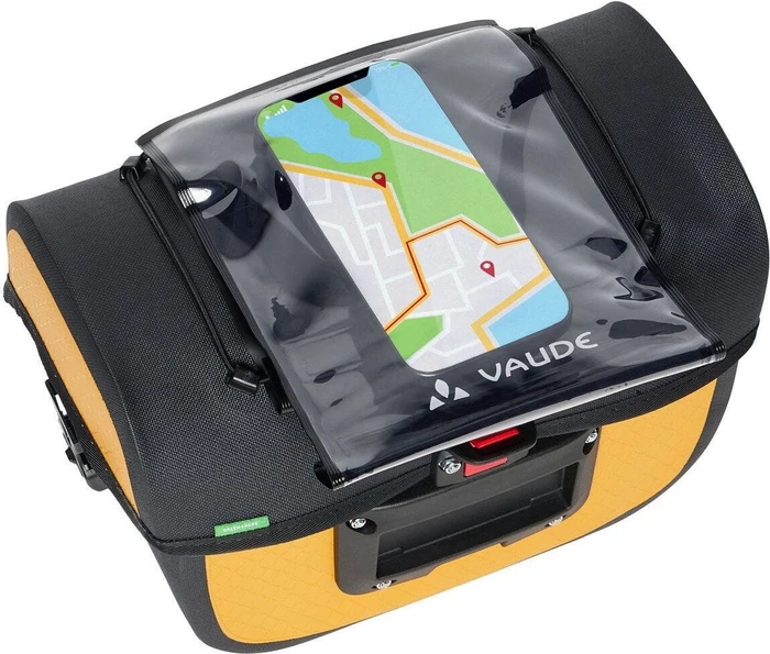 Vaude Aqua Box 4 Recycled Lenkertasche burnt yellow
