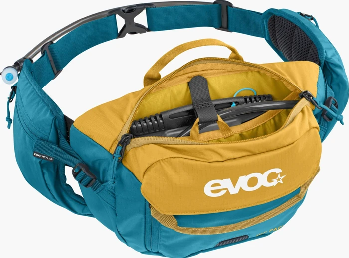 Evoc Hip Pack 3 mit Trinksystem loam/ocean