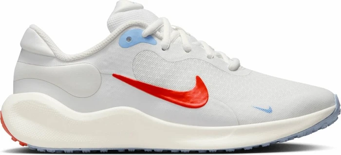 Nike Revolution 7 summit white/sail/psychic blue/picante red (Junior)