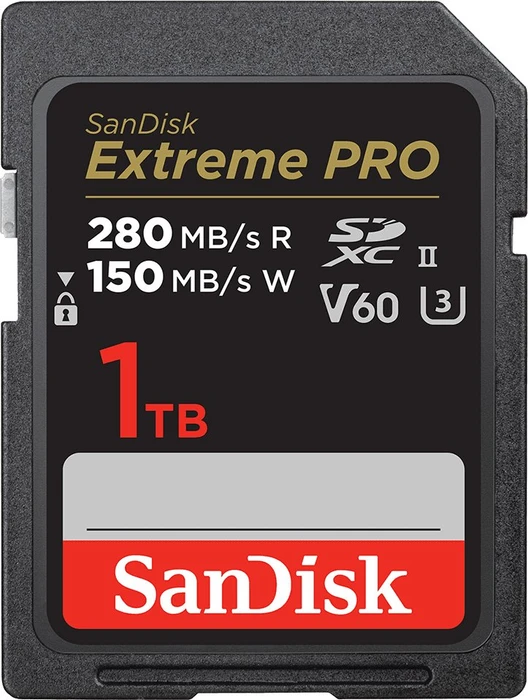 SanDisk Extreme PRO, SD UHS-II U3, V60, Rev-EP