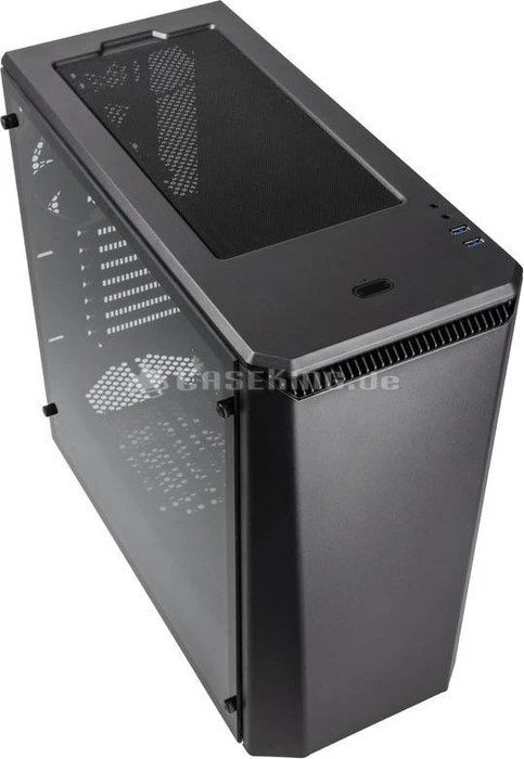 Phanteks Eclipse P400 Tempered Glass Edition anthrazit, Glasfenster