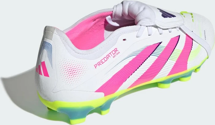 adidas Predator Pro Fold-Over Tongue FG/MG cloud white/lucid pink/lucid lemon