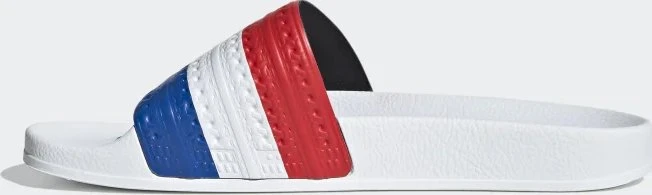 adidas Adilette red/cloud white/blue (Herren)