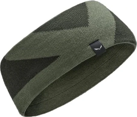 Salewa Pure Merino Stirnband dark olive