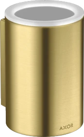 Hansgrohe Axor Universal Circular Zahnputzbecher mit Halter brushed brass