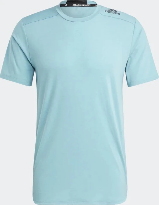 adidas Designed For Training Funktionsshirt kurzarm preloved blue (Herren)