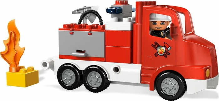 LEGO DUPLO Geschichten darstellen - Feuerwehrwagen