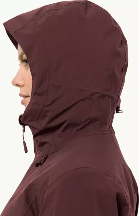 Jack Wolfskin Heidelstein Ins Funktionsjacke dark maroon (Damen)