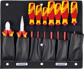 Gedore 1100 W-002 VDE Handwerkzeugset, 9-tlg.