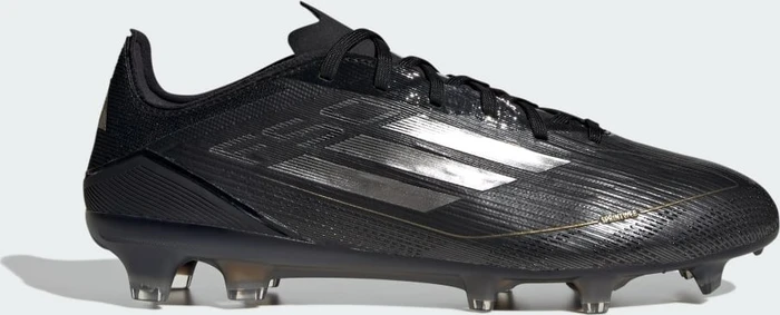 adidas F50 Pro FG core black/iron metallic/gold metallic