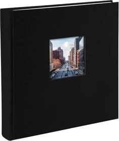 Goldbuch Buch Fotoalbum Bella Vista 25x25 weiße Seiten schwarz