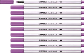 STABILO Pen 68 brush pflaume, 10er-Pack