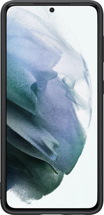 Samsung Silicone Cover für Galaxy S21 schwarz