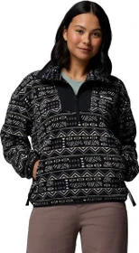 Columbia Sequoia Grove Half Zip Fleece Print Pullover black/horizons (Damen)