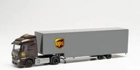 Herpa Mercedes-Benz Actros Streamspace 2.3 Jumbokoffer-Sattelzug UPS