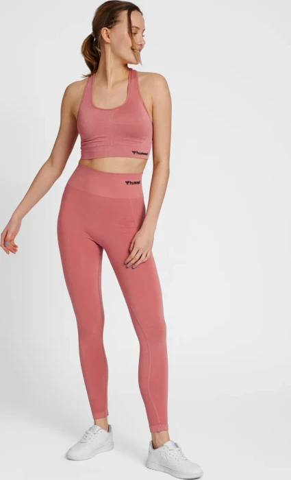 hummel Seamless Sports Top Funktionsshirt ärmellos withered rose (Damen)