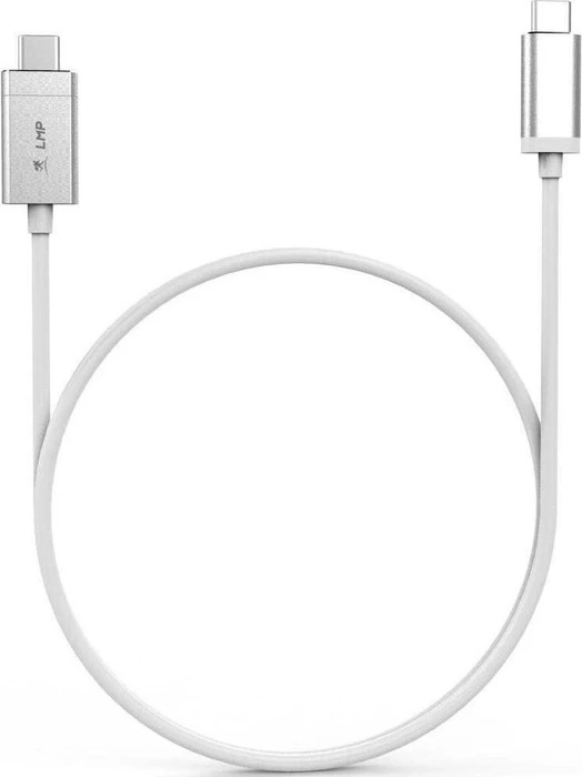 LMP Magnetic USB-C Ladekabel, silber, 1.8m (17216)