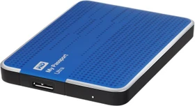 Western Digital WD My Passport Ultra blau 1TB, USB 3.0 Micro-B