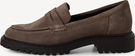 Tamaris Lederslipper taupe (Damen)