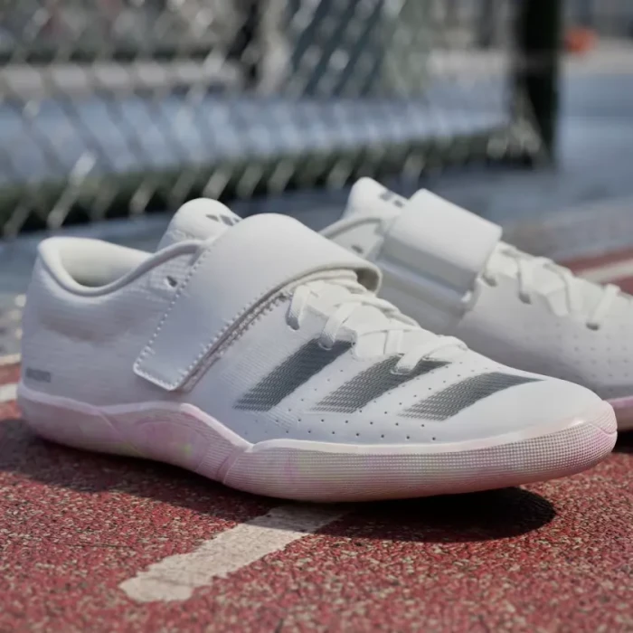 adidas Adizero Wurfschuh cloud white/core black/green spark
