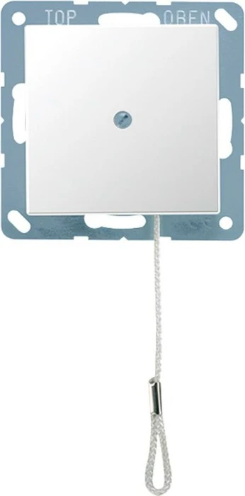 Jung Serie A Zug-Wechselschalter 10AX 250V, aluminium