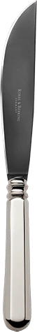 Robbe & Berking Alt-Spaten Tranchiermesser 150g versilbert/frozen black