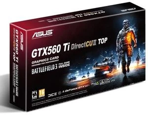 ASUS GeForce GTX 560 Ti DirectCU II TOP, ENGTX560 Ti DCII TOP/2DI/1GD5, 1GB GDDR5, 2x DVI, Mini HDMI