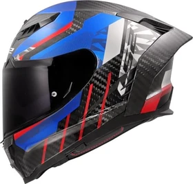 LS2 FF807 Dragon Carbon Trax schwarz/blau/rot