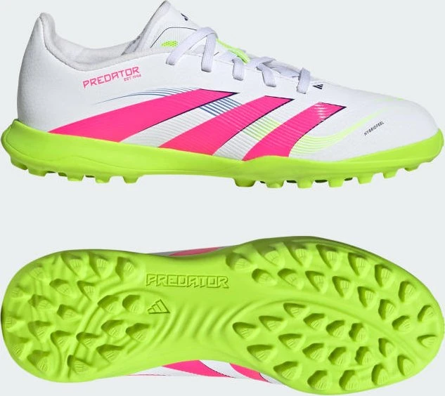 adidas Predator League TF cloud white/lucid pink/lucid lemon (Junior)