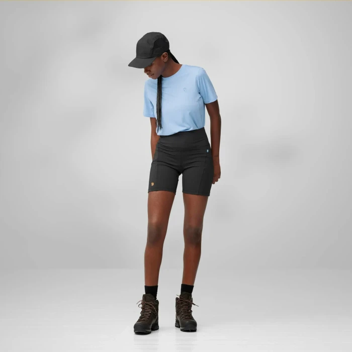 Fjällräven Abisko 6" Tights Hose kurz schwarz (Damen)