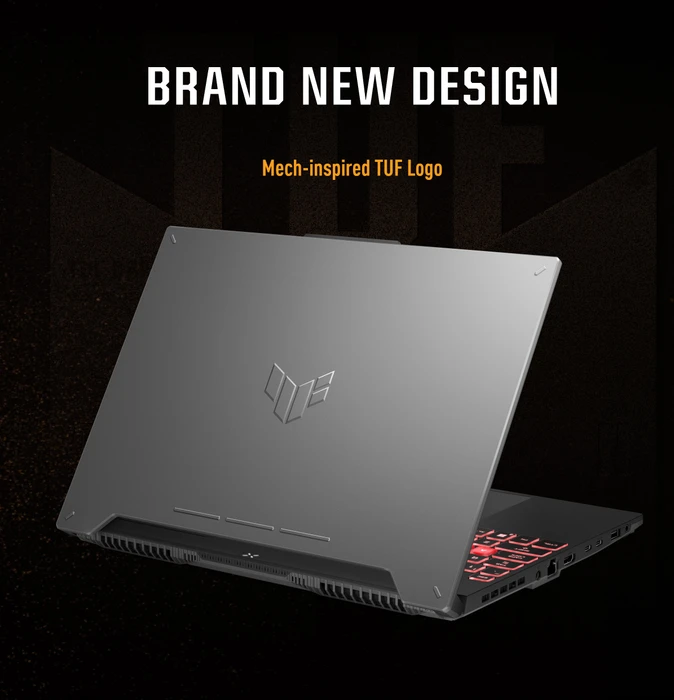 ASUS TUF Gaming A15 (2023) FA507NVR-LP010W, Mecha Gray, Ryzen 7 7435HS, 16GB RAM, 1TB SSD, GeForce RTX 4060, DE