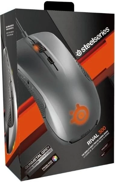 SteelSeries Rival 300 silber, USB