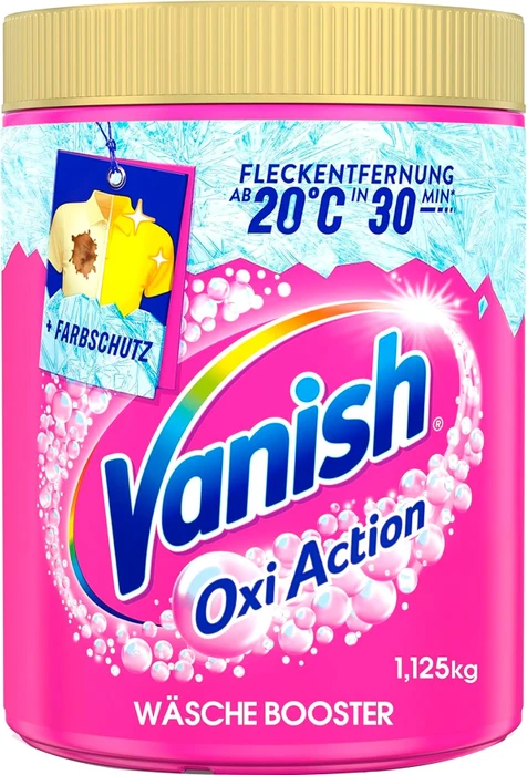 Vanish Oxi Action Pink Fleckenentferner Pulver
