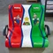 X Rocker Nintendo Super Mario Dual 2.1 Floor Rocker Doppel-Gamingstuhl, rot/weiß/grün Vorschaubild