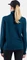 Odlo Essentials Thermal Half Zip Laufshirt langarm reflecting pond (Damen) Vorschaubild