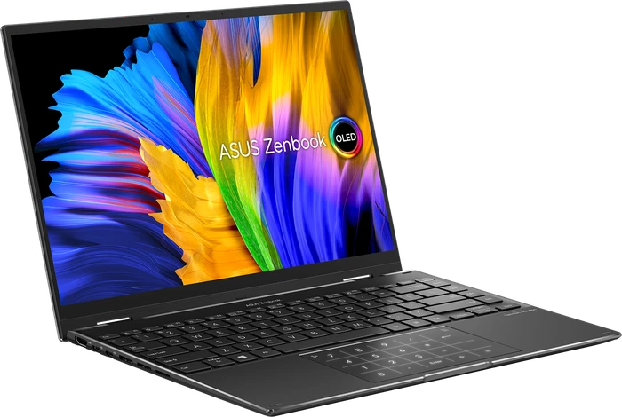 ASUS ZenBook Flip 14 OLED UN5401QA-KN196W, Jade Black, Ryzen 7 5800H, 16GB RAM, 512GB SSD, DE